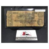 1864 Confederate $10
