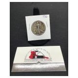 1936 Walking Liberty Half