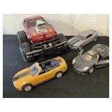 Plastic-model cars