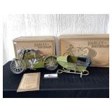 1/6 Harley Davidson 1917 V Twin Model F Bike and