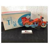 Harley Davidson Tin Toy Reproduction