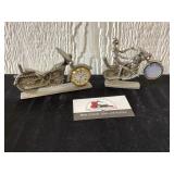 Metal Motorcycle Decor