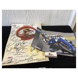 Signed Motorcycle Posters