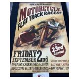 Davenport Iowa Motorcycle Poster