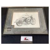 Motorcycle Print