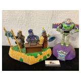 Buzz Lightyear and Tarzan Banks