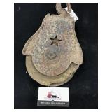 Metal and Wood Pulley