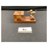 Antique cigarette dispenser