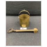 Vintage Brass Grain Scale