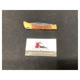 Lock back pocket knife