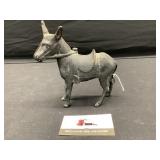 Antique Cast Iron Donkey Bank