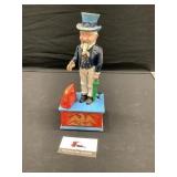 Cast Iron Uncle Sam Bank