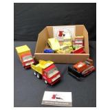 Box of Tonka Trucks