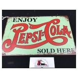 Pepsi Cola Sign