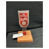 Old Milwaukee Light Beer Tapper