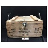 Wooden Charge Demolition Crate