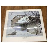 Seasons Greetings Matted Print