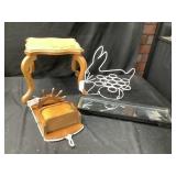 Mirror, Wooden Decor