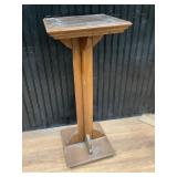 Wood Plant Stand