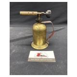 Small brass bow torch