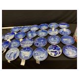 Danish plates and Coca-Cola tin