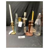 Candle Holders and Vintage Miscellaneous
