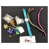 Pins, scarf pin and Misc