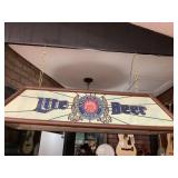 Lite beer pool table light
