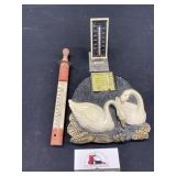 Advertising thermometers