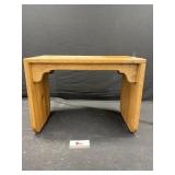 Wooden bench