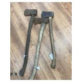 Short handle axes