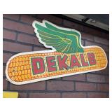 Dekalb Fiber board sign