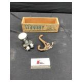 Wood cheese box, steering wheel knob, and coat