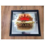 Budweiser Mirrored Sign