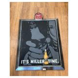 Miller Sign and Clock