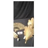 Brass Wall Pockets, Brass Candle Holder