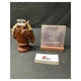 Prism glass and lighter