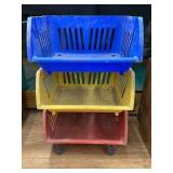 Plastic Rolling Cart