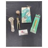 Scalers, spreader, and miscellaneous fishing