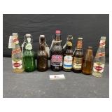 Vintage glass bottles