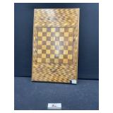 Wooden chess board