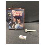 1977 Donnie and Marie portable microphone