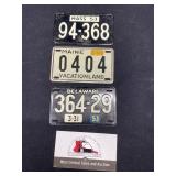 Bicycle license plates