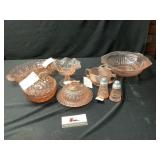 Pink Depression Glassware