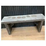 Wooden Display Shelf