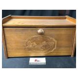 Wood Bread Box