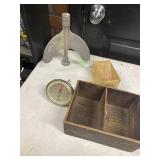 Wood boxes, temp gauge, and miscellaneous