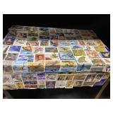 Stamp box full of stamps