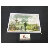 Metal Soldier and Dog sign