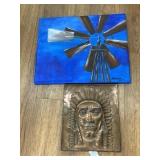 Metal Native American & Wall Decor